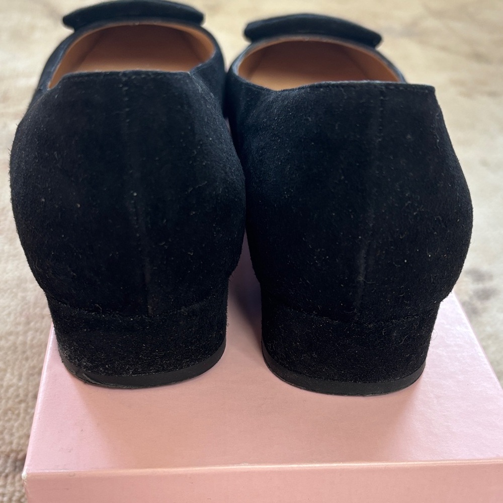 Ann Mashburn Buckle Shoe in Black Suede - Picture 6 of 15